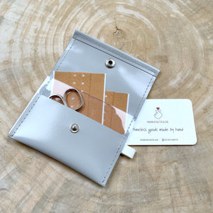 Tasche aus LKW-Plane CLARITA, Kleines Portemonnaie, Visitenkarten Etui