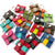 Leder-Täschchen CAMINO in vielen Farbkombinationen für Einkaufschip, Ehering, Hundemarke, Tasso-Marke