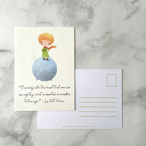 Postkarte Der kleine Prinz