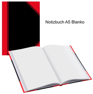 Notizbücher Format A5, Blanko oder Liniert
